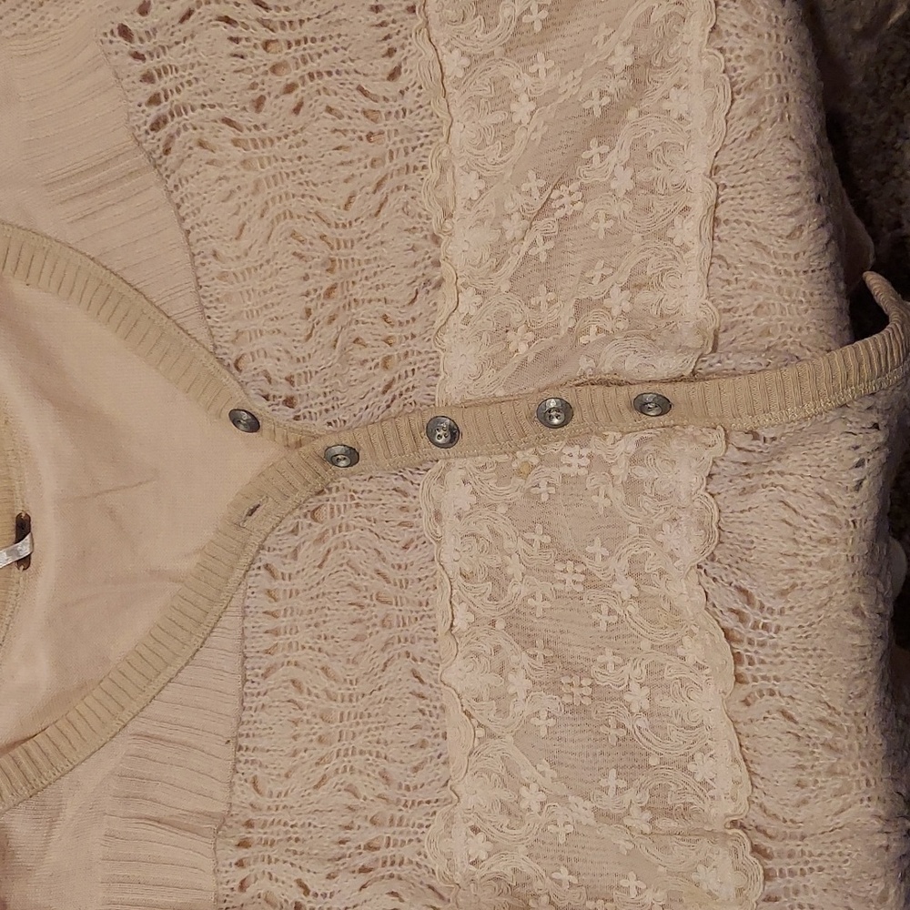 Free people pink sweater